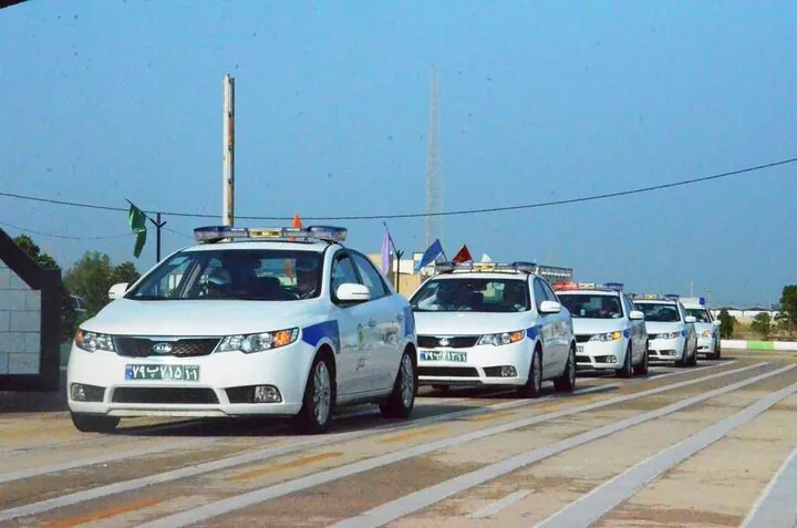 رزمایش طرح ترافیکی نوروزی استان بوشهر آغاز شد